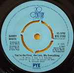 Barry White You're The First, The Last, My Everything