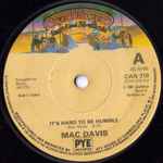 Mac Davis It's Hard To Be Humble