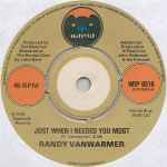 Randy Vanwarmer Just When I Needed You Most