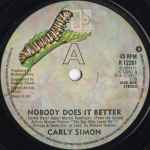 Carly Simon Nobody Does It Better