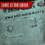 Tom Lehrer Songs By Tom Lehrer 