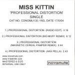 Miss Kittin Professional Distortion 